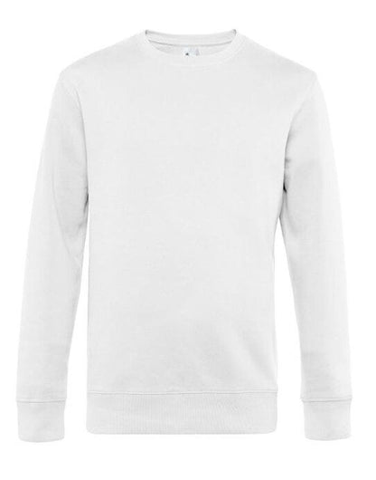 B&C Men's KING Crew Neck_° - White