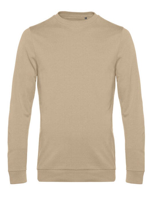 B&C Men's #Set In Sweatshirt - Desert
