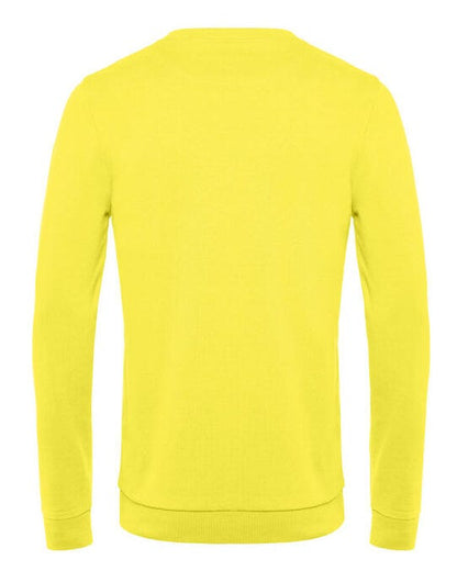 B&C Men's #Set In Sweatshirt - Solar Yellow