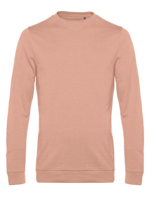 B&C Men's #Set In Sweatshirt - Nude