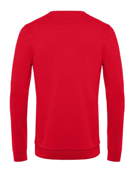 B&C Men's #Set In Sweatshirt - Red