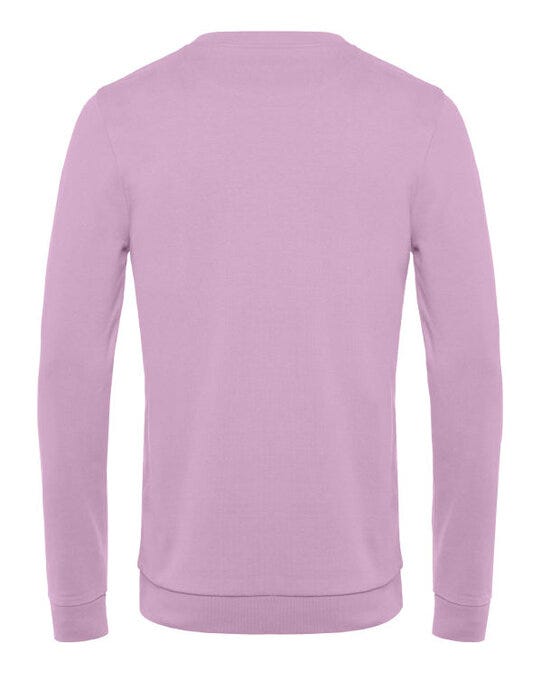 B&C Men's #Set In Sweatshirt - Candy Pink