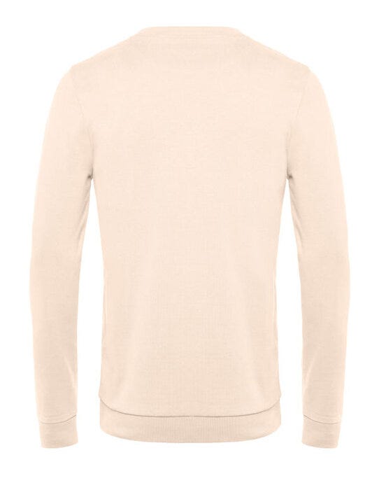 B&C Men's #Set In Sweatshirt - Pale Pink