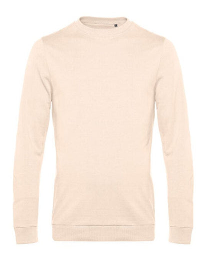 B&C Men's #Set In Sweatshirt - Pale Pink