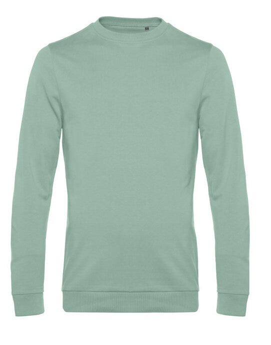 B&C Men's #Set In Sweatshirt - Sage