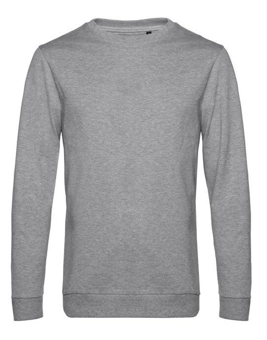 B&C Men's #Set In Sweatshirt - Heather Grey