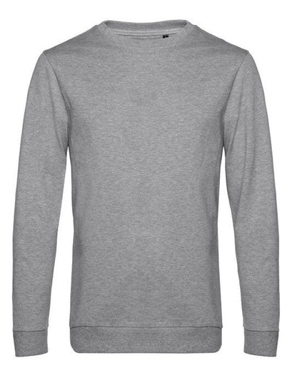 B&C Men's #Set In Sweatshirt - Heather Grey