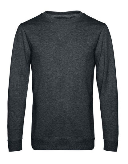 B&C Men's #Set In Sweatshirt - Heather Asphalt