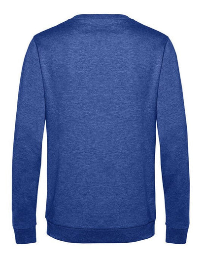 B&C Men's #Set In Sweatshirt - Heather Royal Blue