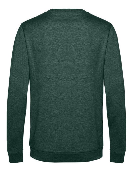 B&C Men's #Set In Sweatshirt - Heather Dark Green