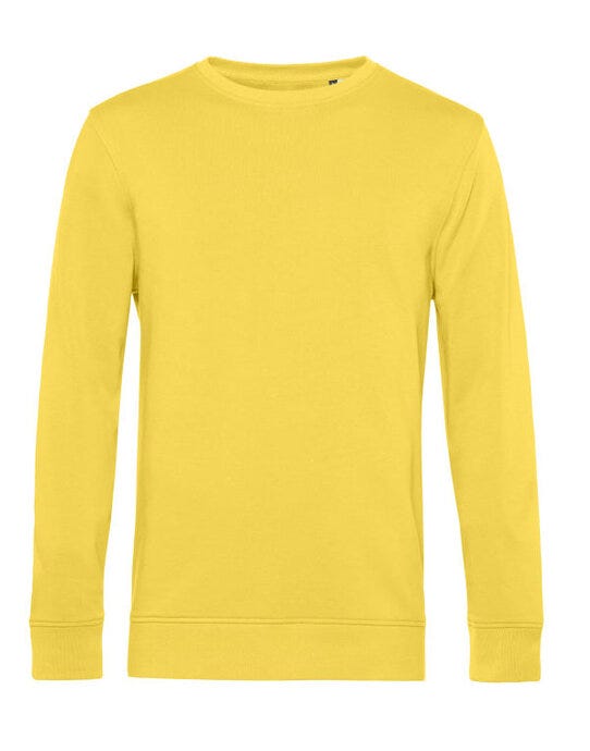 B&C Men's Inspire Crew Neck_° - Yellow Fizz