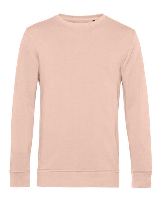 B&C Men's Inspire Crew Neck_° - Soft Rose