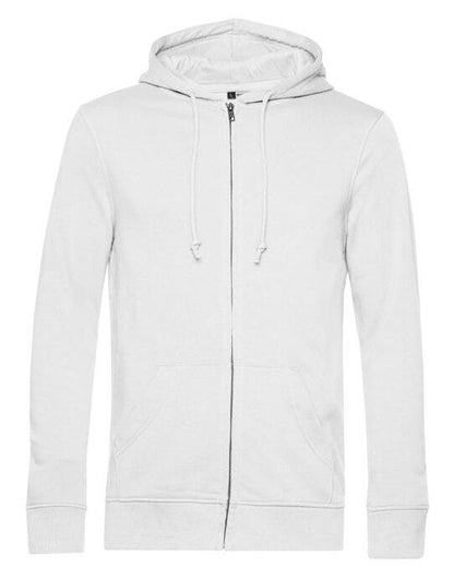 B&C Men's Inspire Zipped Hood_° - White