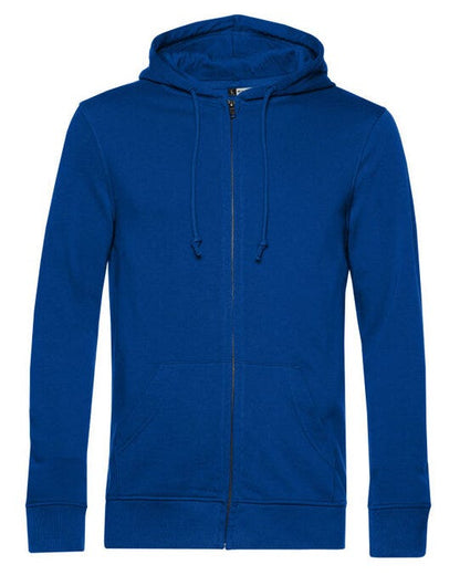 B&C Men's Inspire Zipped Hood_° - Royal Blue