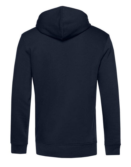 B&C Men's Inspire Zipped Hood_° - Navy Blue
