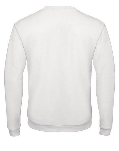 B&C Unisex ID.202 50/50 Sweatshirt - White