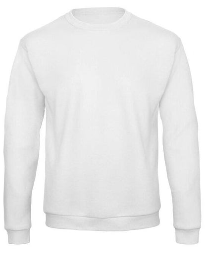 B&C Unisex ID.202 50/50 Sweatshirt - White