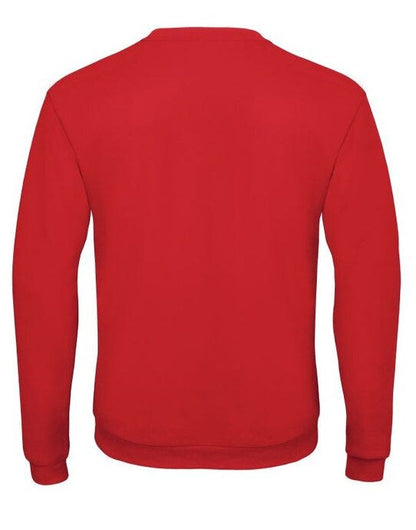 B&C Unisex ID.202 50/50 Sweatshirt - Red