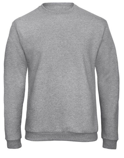 B&C Unisex ID.202 50/50 Sweatshirt - Heather Grey