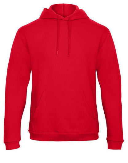B&C Unisex ID.203 50/50 Hooded Sweat - Red