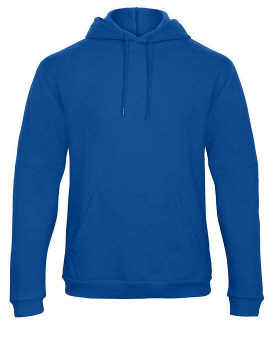 B&C Unisex ID.203 50/50 Hooded Sweat - Royal Blue