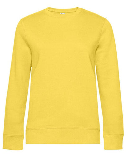 B&C Women's QUEEN Crew Neck_° - Yellow Fizz