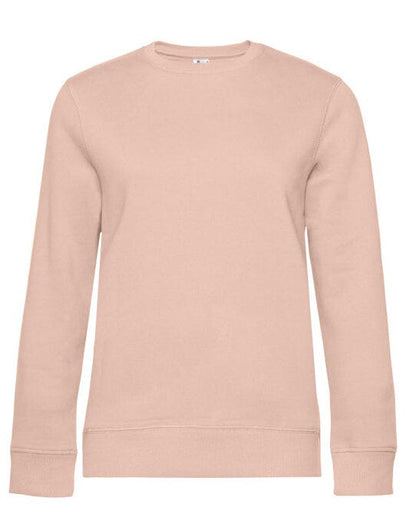 B&C Women's QUEEN Crew Neck_° - Soft Rose