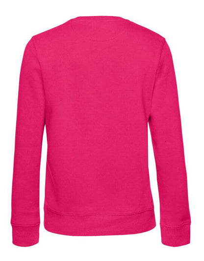 B&C Women's QUEEN Crew Neck_° - Magenta Pink