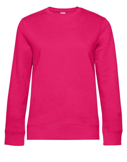 B&C Women's QUEEN Crew Neck_° - Magenta Pink