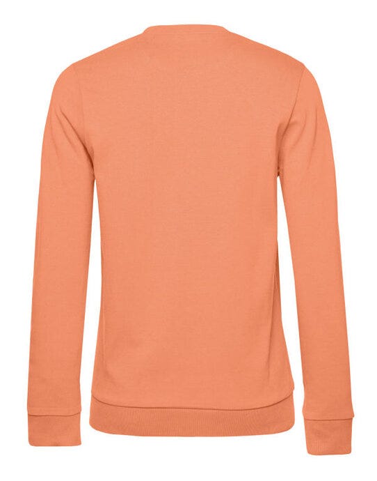 B&C Women's #Set In Sweatshirt - Melon Orange