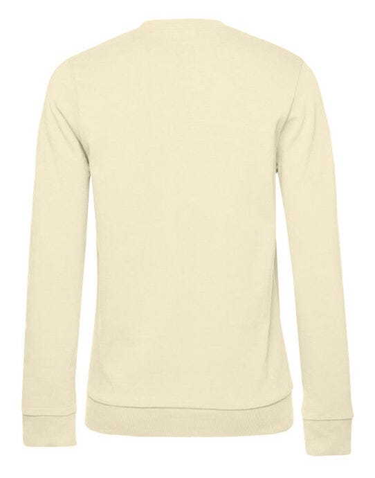 B&C Women's #Set In Sweatshirt - Pale Yellow