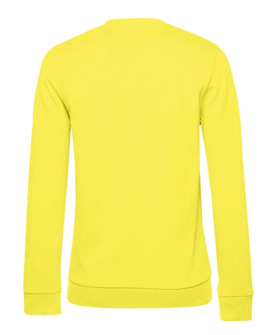 B&C Women's #Set In Sweatshirt - Solar Yellow