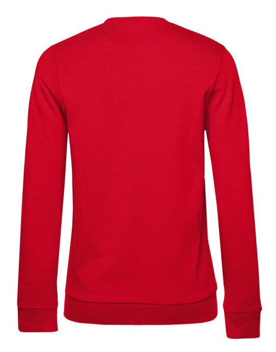 B&C Women's #Set In Sweatshirt - Red