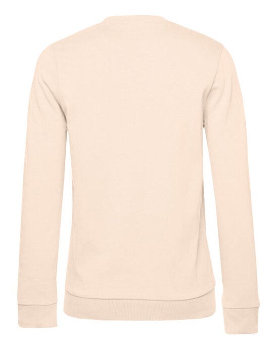 B&C Women's #Set In Sweatshirt - Pale Pink