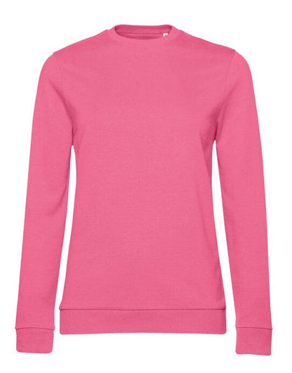 B&C Women's #Set In Sweatshirt - Pink Fizz