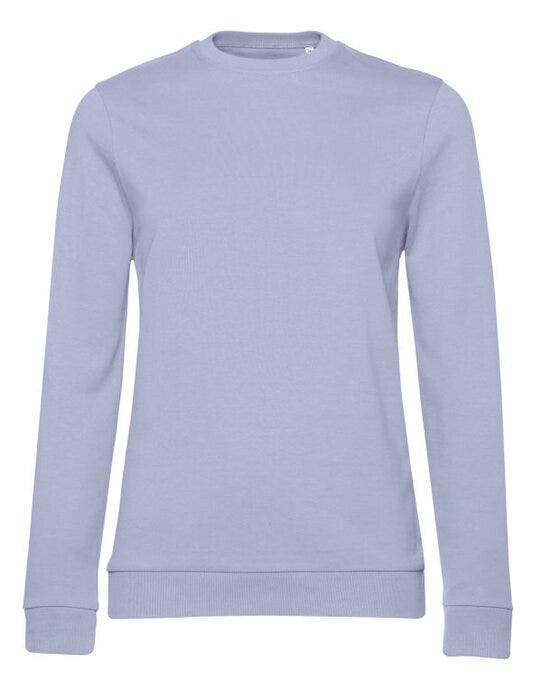 B&C Women's #Set In Sweatshirt - Lavender