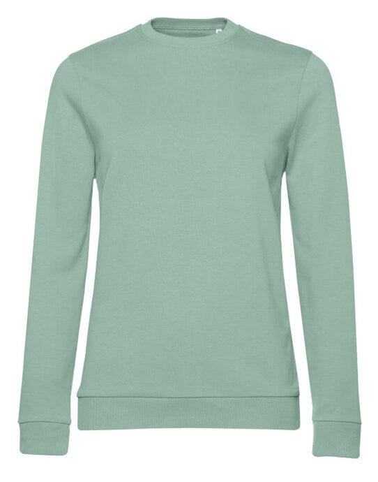 B&C Women's #Set In Sweatshirt - Sage