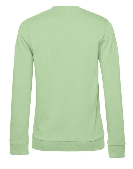 B&C Women's #Set In Sweatshirt - Light Jade