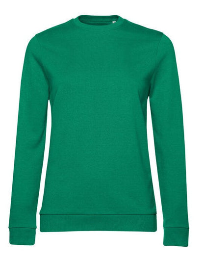 B&C Women's #Set In Sweatshirt - Kelly Green