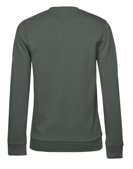 B&C Women's #Set In Sweatshirt - Mellennial Khaki