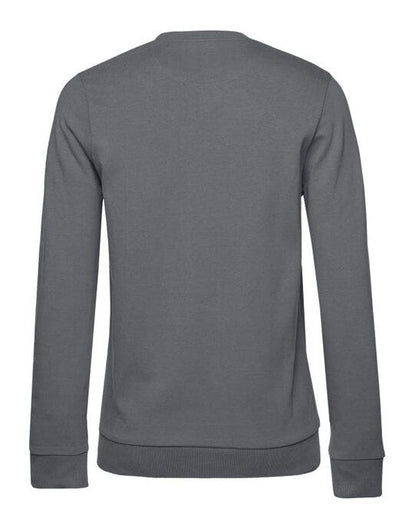B&C Women's #Set In Sweatshirt - Elephant Grey