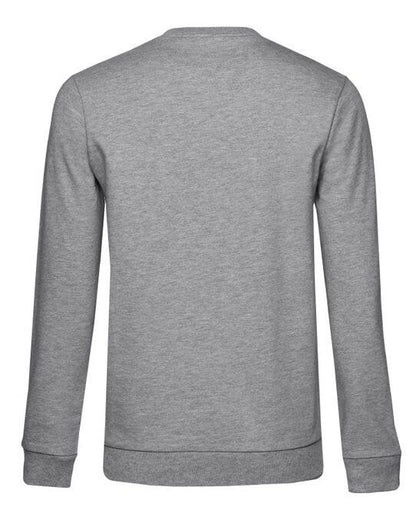B&C Women's #Set In Sweatshirt - Heather Grey