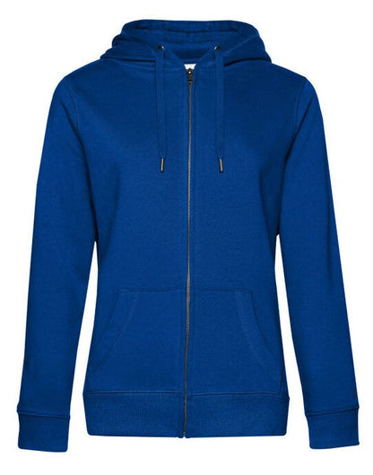 B&C Women's QUEEN Zipped Hood_° - Royal Blue