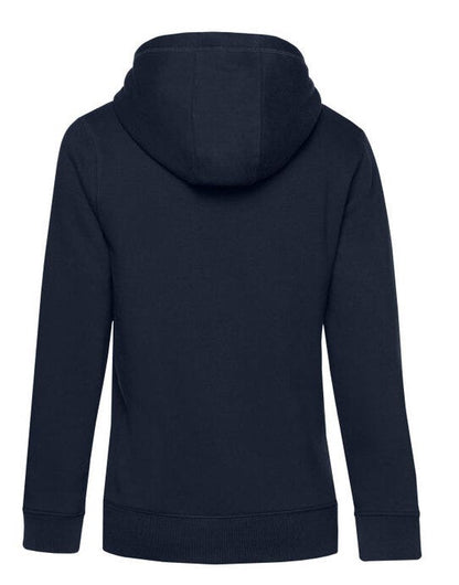 B&C Women's QUEEN Zipped Hood_° - Navy Blue