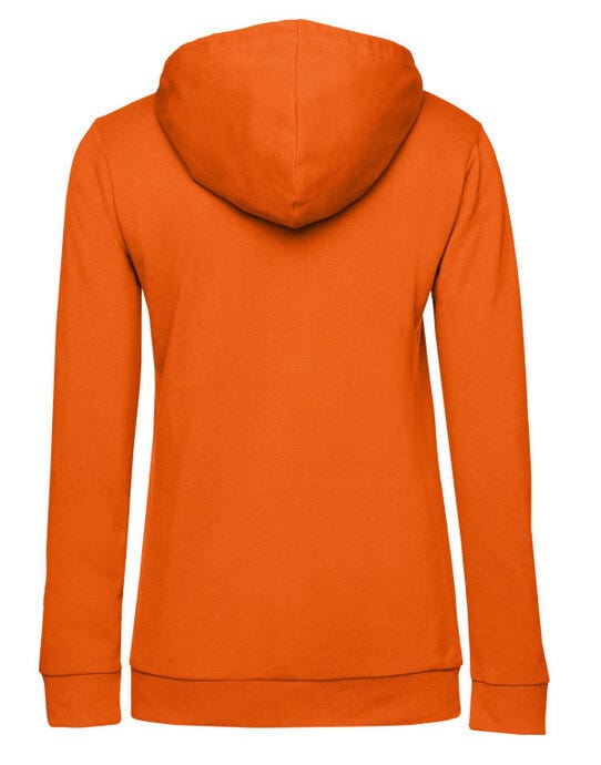 B&C Women's #Hooded Sweat - Pure Orange