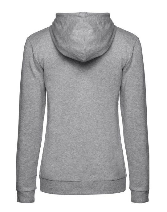 B&C Women's #Hooded Sweat - Heather Grey