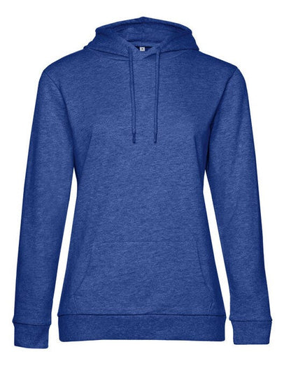 B&C Women's #Hooded Sweat - Heather Royal Blue