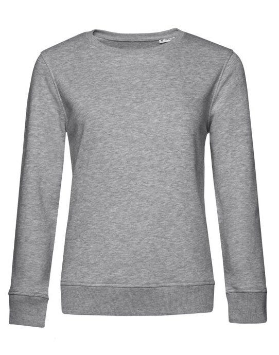 B&C Inspire Crew Neck/ Women_° - Heather Grey