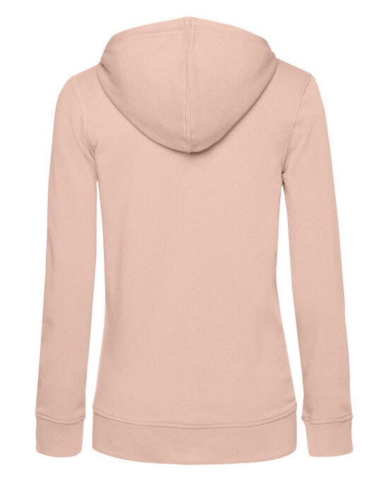 B&C Inspire Zipped Hood/ Women_° - Soft Rose