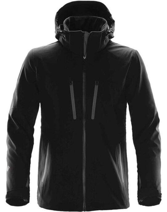 Stormtech Mens Patrol Softshell - Black/Carbon